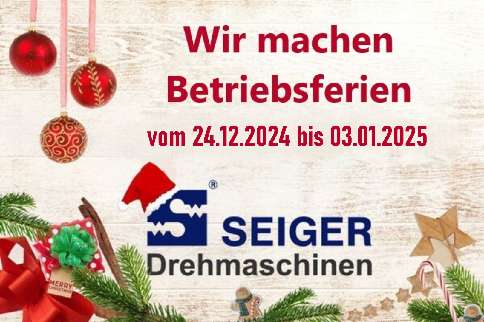 Frohe Weihnachten!