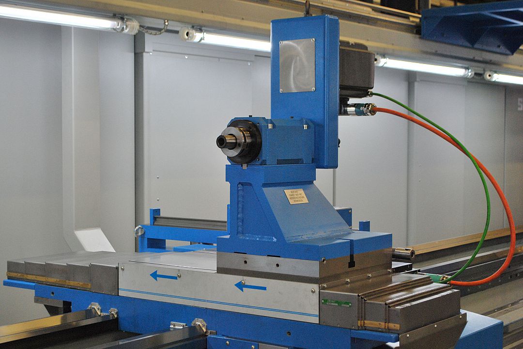 Machining time with 20 kW drive power mounted on a zero-point clamping system.